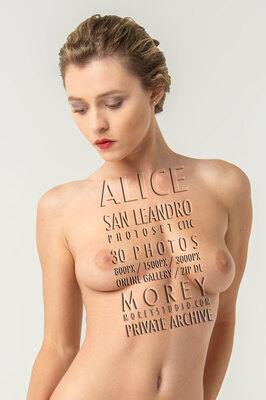 Alice California art nude photos by craig morey